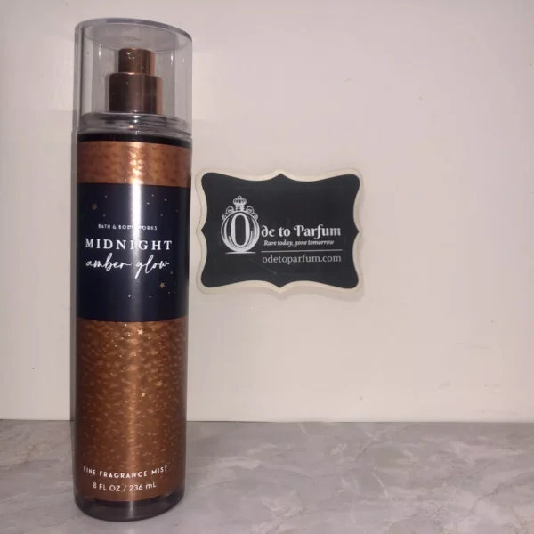 midnight amber glow mist
