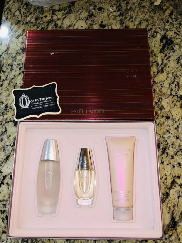Estee Lauder BEAUTIFUL SHEER Perfume Gift Set RARE!