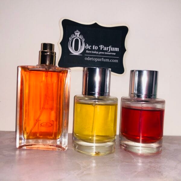 Dossier perfume bundle with choco musk