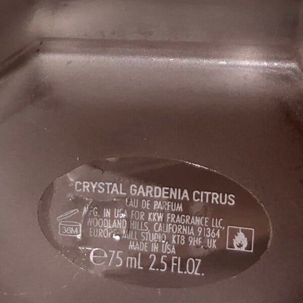 KKW Crystal Gardenia Citrus