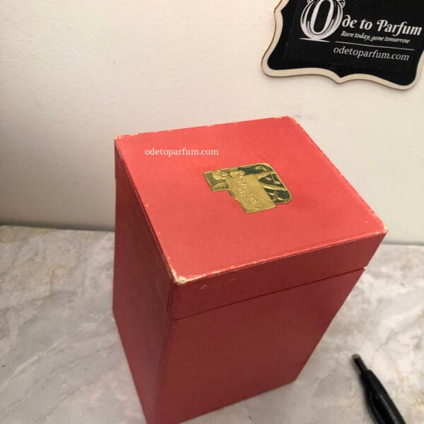 antique perfume gift set parfums le vion LA VIONETTE Christmas - top of box