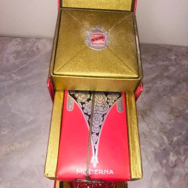 antique perfume gift set parfums le vion LA VIONETTE Christmas - powder and soap