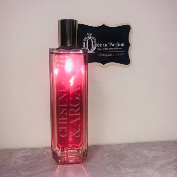 chestnut & argan fine fragrance mist bath & body works