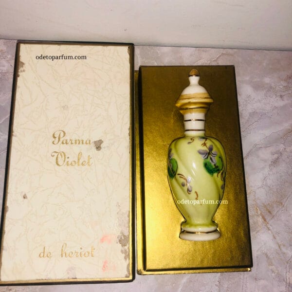 de hariot parma violet perfume with box