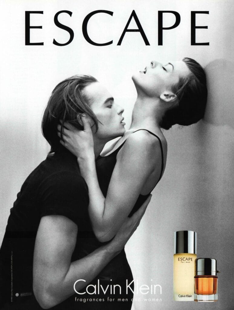 calvin klein escape ad 1999