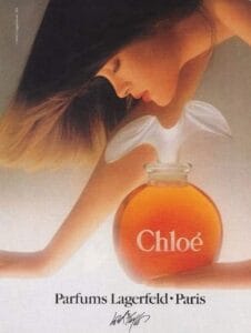 chloe parfums lagerfeld ad