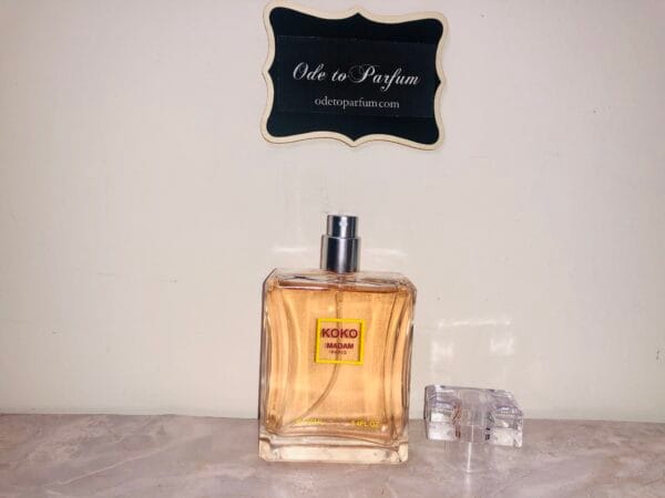 koko madam perfume clone of chanel coco mademoiselle with cap off