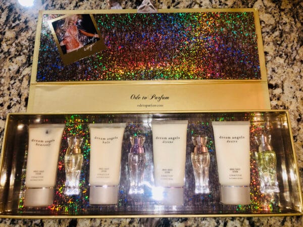 Dream Angels Victoria's Secret 8 piece gift set from top