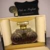 lentheric miracle perfume in box, close-up photo