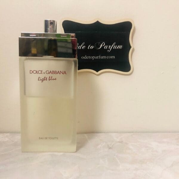 dolce & gabbana light blue vintage eau de toilette from 2009