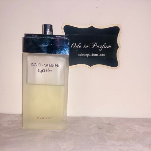 dolce & gabbana light blue vintage eau de toilette from 2009