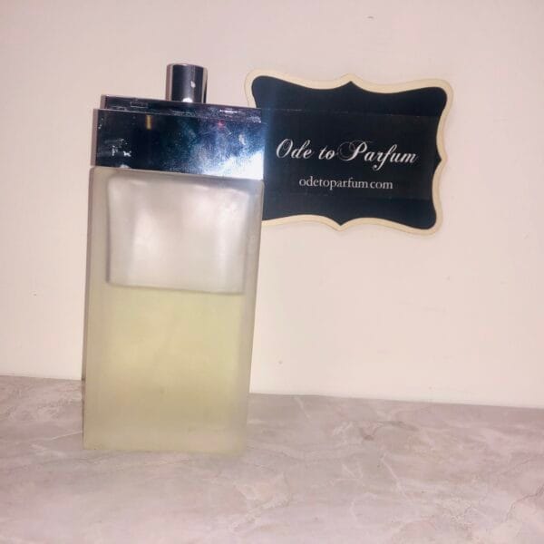 dolce & gabbana light blue vintage eau de toilette from 2009, back of bottle