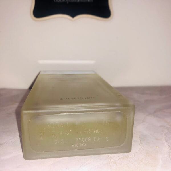 dolce & gabbana light blue vintage eau de toilette from 2009, bottom of bottle