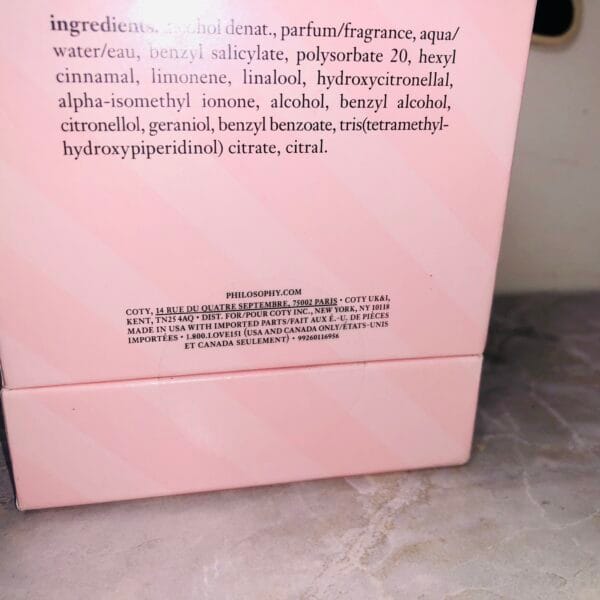 Amazing Grace Philosophy perfume 2 oz eau de parfum in sealed box