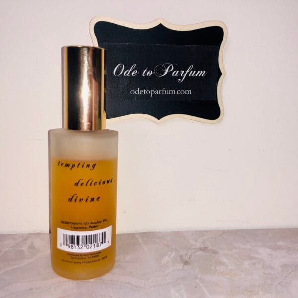 bareMinerals Escentual eau de parfum spray - back of bottle