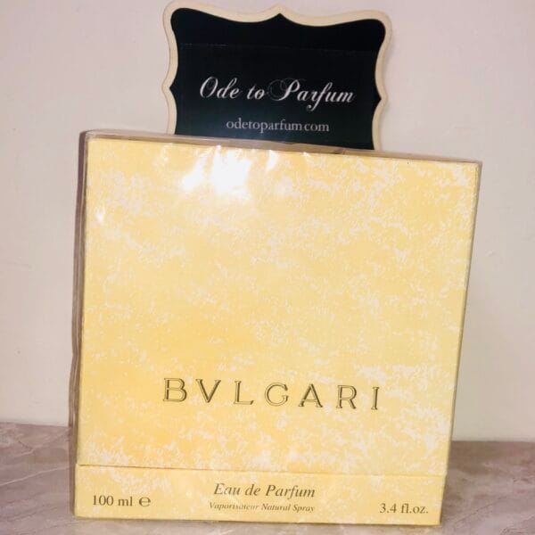bvlgari pour femme eau de parfum 3.4 fl oz new in sealed box