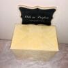 bvlgari pour femme eau de parfum 3.4 fl oz new in sealed box, pictured from top