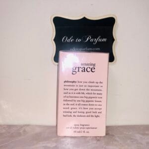 amazing grace edt 2oz sealed philosophy perfume in pink box