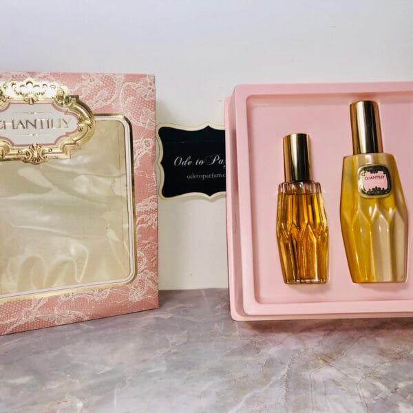chantilly houbigant vintage perfume 80s 90s set