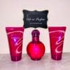 britney spears fantasy bundle: 1.7 fl oz eau de parfum spray, body souffle, and shower gel