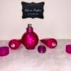 britney spears fantasy bundle: 1.7 fl oz eau de parfum spray, body souffle, and shower gel, cap off and seals shown