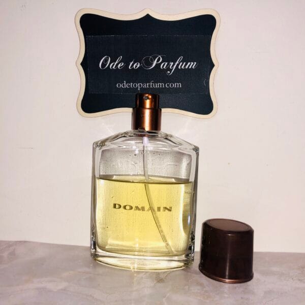 Mary Kay Domain cologne with cap off Mary Kay Domain cologne with cap off