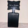 black one black for men eau de toilette spray back of bottle