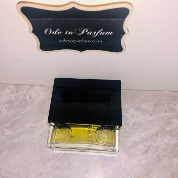 gucci envy after shave for men 3.4 fl oz pictured from top
