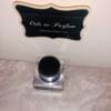banana republic slate eau de toilette - original vintage version with silver cap - pictured from top