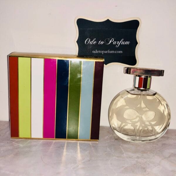 Coach Legacy Perfume with striped box
