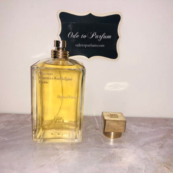 Maison Francis Kurkdjian Aqua Vitae with cap off