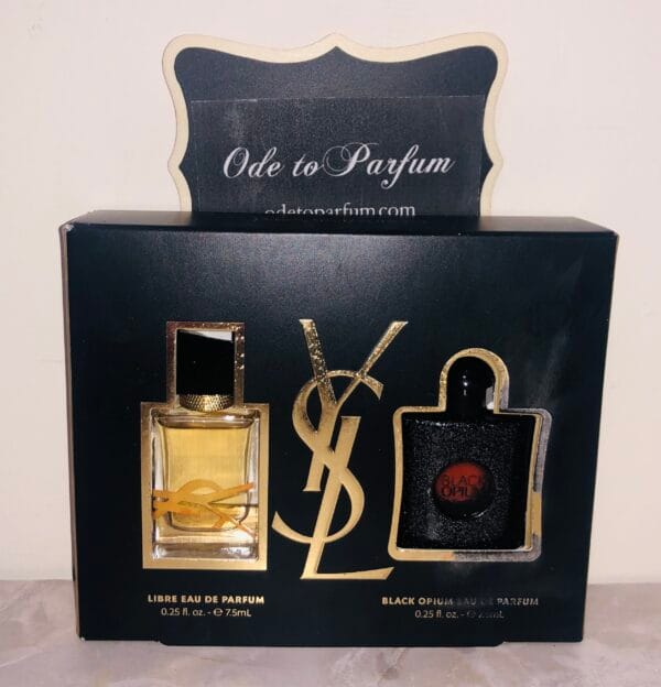 ysl libre perfume and black opium gift set ysl libre perfume and black opium gift set