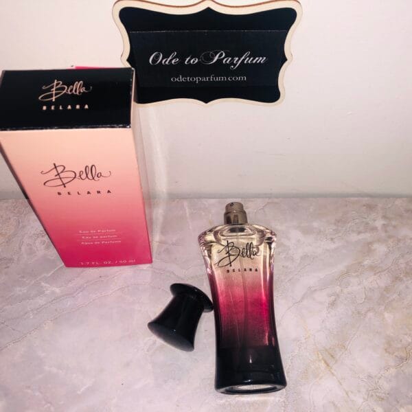 bella belara mary kay perfume pictured from the top