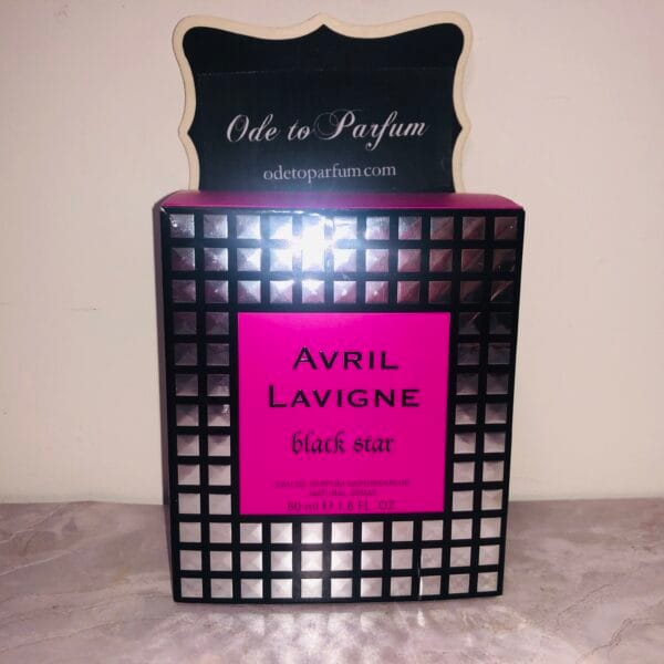 Avril Lavigne Black Star perfume in box