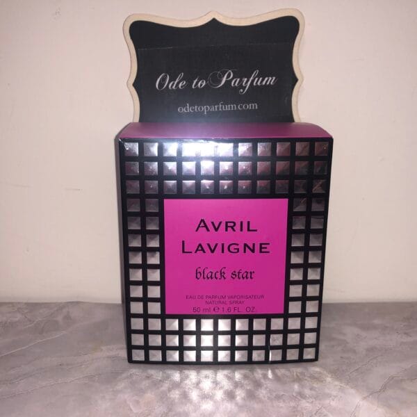 Avril Lavigne Black Star perfume in box
