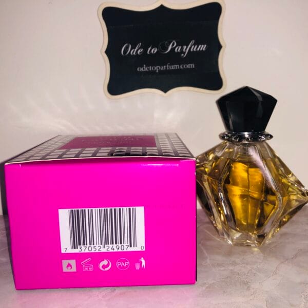 Avril Lavigne Black Star perfume bottom of box