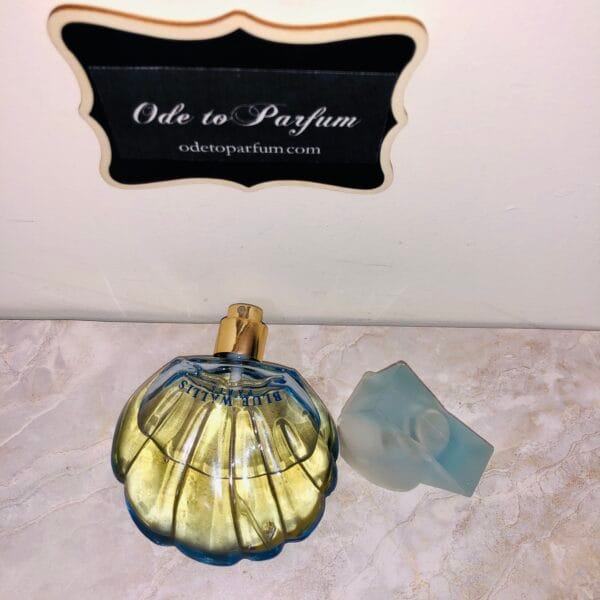 Blue Wallis perfume by Page Parfums - pictured from top with cap off Blue Wallis perfume by Page Parfums - pictured from top with cap off