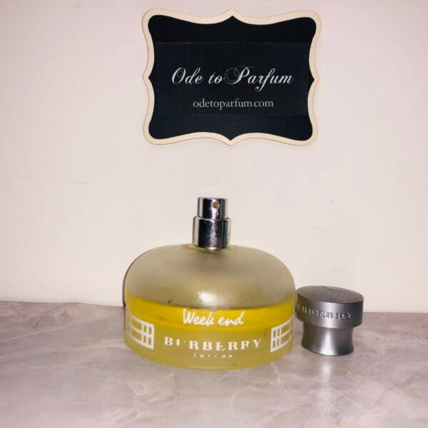 Burberry Weekend vintage perfume 100 ml 3.4 fl oz with cap off