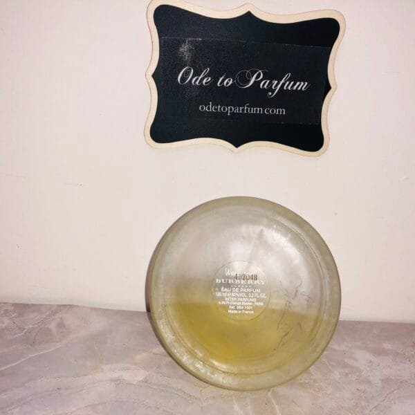 Burberry Weekend vintage perfume 100 ml 3.4 fl oz bottom of bottle