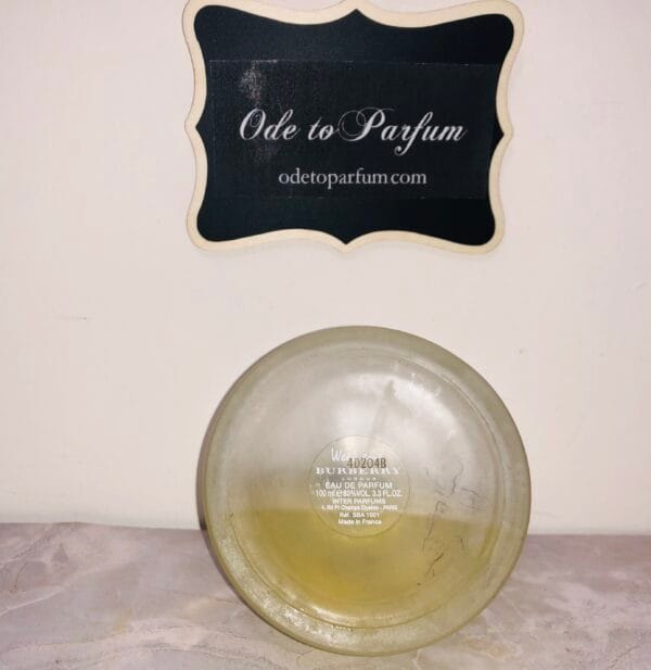 Burberry Weekend vintage perfume 100 ml 3.4 fl oz bottom of bottle