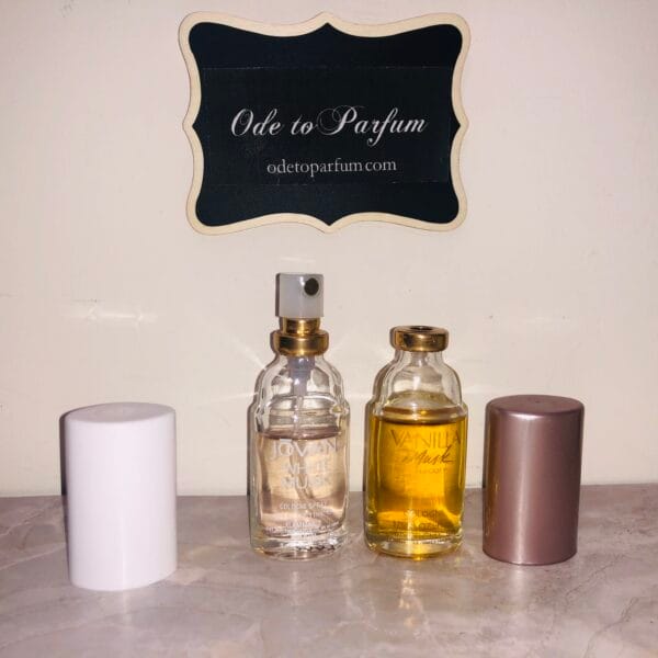 Jovan White Musk and Coty Vanilla Musk