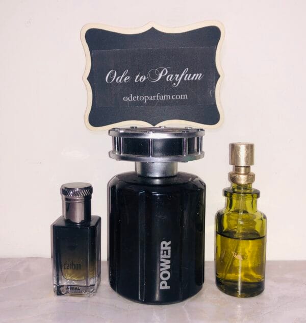 Cologne bundle: Curve for men, Ajmal Carbon, Fifty Power