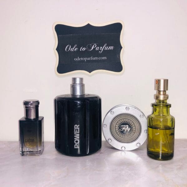 Cologne bundle: Curve for men, Ajmal Carbon, Fifty Power
