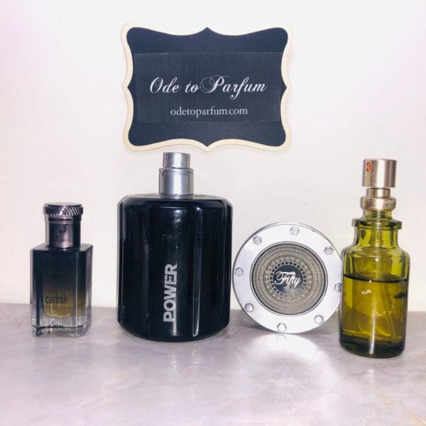 Cologne bundle: Curve for men, Ajmal Carbon, Fifty Power