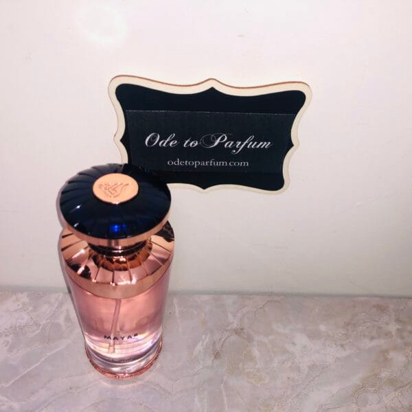 Lattafa Mayar eau de parfum spray for women 3.4 fl oz pictured from top