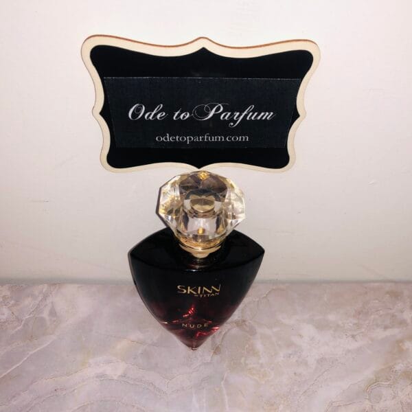 skinn by titan nude eau de parfum pictured from the top