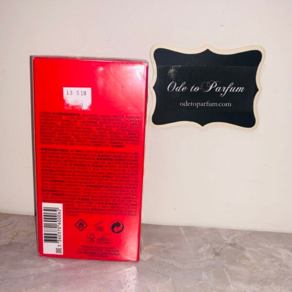 Paloma Picasso perfume back of box
