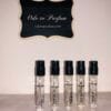 Le Labo sample vials