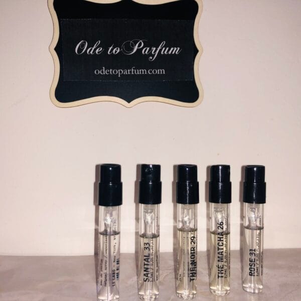 Le Labo sample vials