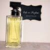 Eternity by Calvin Klein eau de parfum spray for women 3.4 oz back of bottle